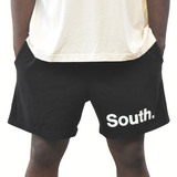 MITS South Logo Shorts - Black/White