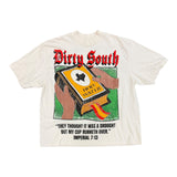 DIRTY SOUTH COMMANDMENTS T-SHIRT - CREAM