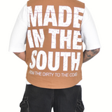 GAD X MITS Utility Work Vest - Tan (S-XXXL)
