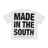 DIRTY SOUTH COMMANDMENTS T-SHIRT - CREAM