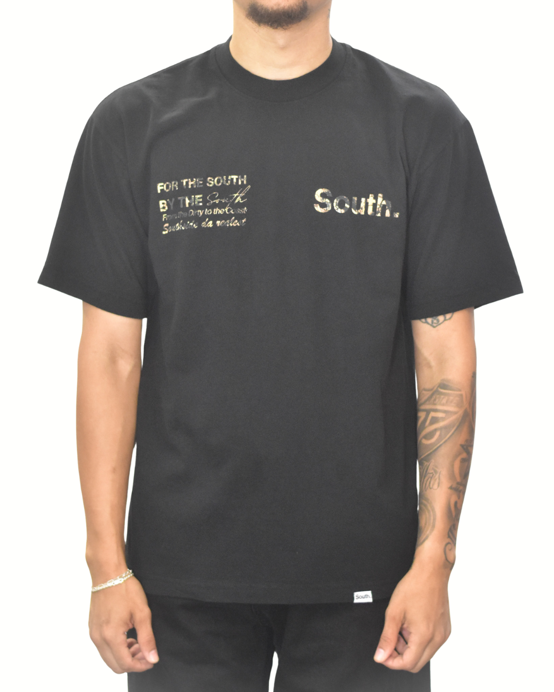 Made In The South Camo Shirt - Black