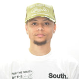 MITS Free Bands Snapback Trucker Hat - Camo/Olive