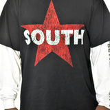 South Star L/S Shirt - Blk/Red