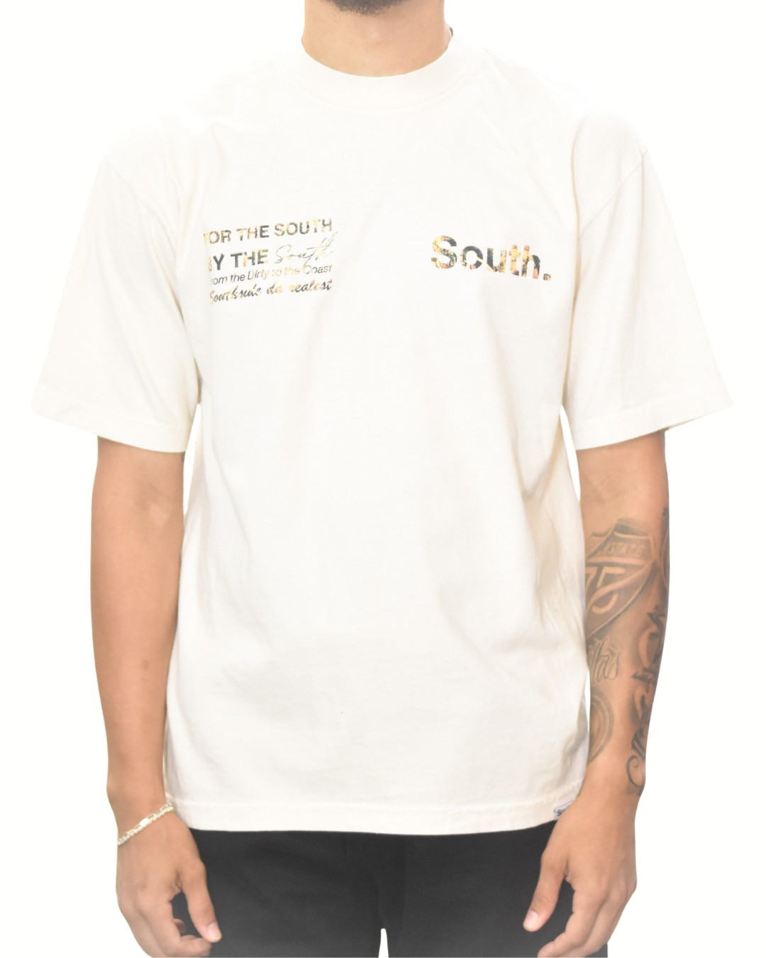 Made In The South Camouflage Print T-shirt