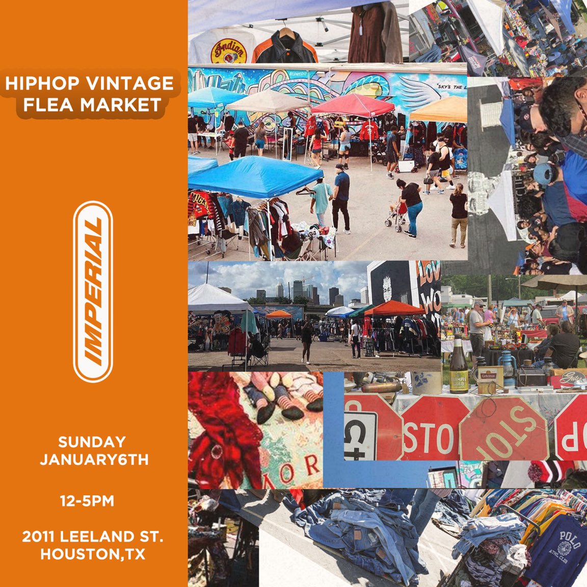 HOUSTON HIP HOP VINTAGE FLEA MARKET