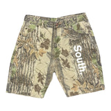 MITS Camo South Logo Denim Shorts - Realtree (32W)