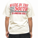 South Star Ringer T-Shirt - Off White