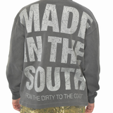 South Monster Truck Thermal L/S Shirt - Off Black