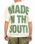 MITS Signature T-Shirt - Off White/ Forest Green