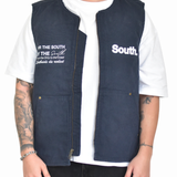 MITS Utility Work Vest - Navy (S-XXXXL)