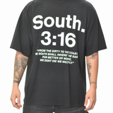 South 3:16 T-Shirt - Black