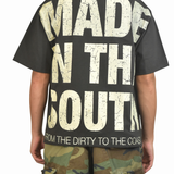 Southern Freight T-Shirt - Off Black/Cream