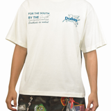 Dallas Signature T-Shirt - Off White/ Navy
