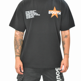 MITS Signature Star T-Shirt - Blk/Orange
