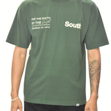 MITS Signature T-Shirt - Forest Green/Cream