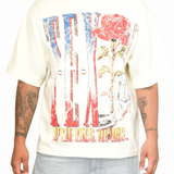 MITS Texas Gun Rose T-Shirt - Off White
