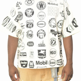 South Oil & Gas AOP T-Shirt - Cream