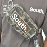 MITS Vintage South Adjustable Crossbody Bag - Reconstructed Camo