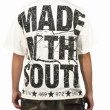 Dallas Signature T-Shirt - Off White/ Black