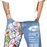 MITS “Under Construction” Shorts - Denim (28W - 54W)