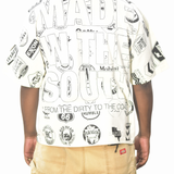 South Oil & Gas AOP T-Shirt - Cream