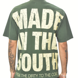 MITS Signature T-Shirt - Forest Green/Cream