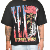 MITS Texas Gun Rose T-Shirt - Black