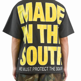 South Army Campaign T-Shirt - Off Black