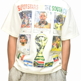 South Cup Superstars T-Shirt - Off White