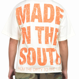 MITS Signature T-Shirt - Off White/Orange