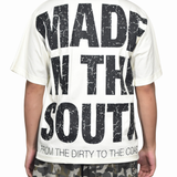 Dallas City T-Shirt - Off White/ Black