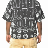 South Oil & Gas AOP T-Shirt - Black