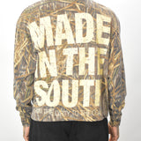 Vintage MITS L/S Camo Pocket Shirt -  Mossy Oak (Adult Medium)