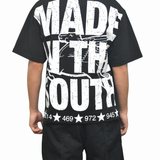 Dallas Signature T-Shirt - Black/ White