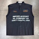 MITS Vintage C/O Work Shirt - Black (L)
