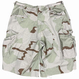 Vintage South Military Patch Baggy Shorts - Desert Camo (27W - 42W)