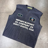 MITS Vintage C/O Work Shirt - Navy (XL)