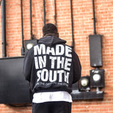 South Star Full Zip Hoodie - Black (Adult Small - XXL)