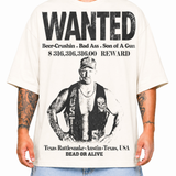WANTED DEAD OR ALIVE T-SHIRT - AUSTIN (M-XXL)