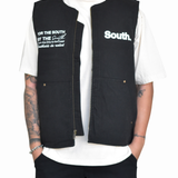 MITS Utility Work Vest - Black (S-XXXXL)