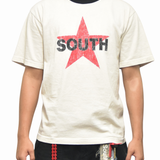 South Star Ringer T-Shirt - Off White