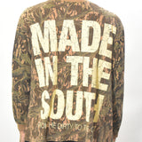 Vintage MITS L/S Camo Pocket Shirt -  Mossy Oak (Adult Large)