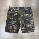 MITS Vintage Cargo Shorts - Black Camo (L)
