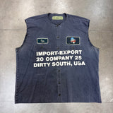 MITS Vintage C/O Work Shirt - Navy (XL)