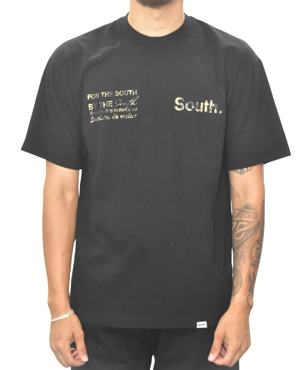 Made In The South Camo Shirt - Black