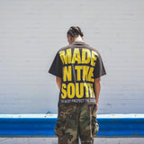 South Army Campaign T-Shirt - Off Black