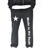 South Star Sweatpants- Black (Adult Small - XXL)