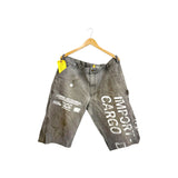 South Archive Wide Bottom Shorts - (42W) Gray (1 OF 1) WBS-039