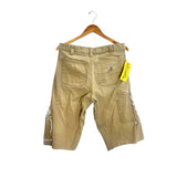 South Archive Wide Bottom Shorts - (32W) Beige (1 OF 1) WBS-028