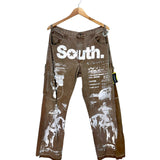 South Archive Flare Jeans - (34x30) Brown (1 OF 1) FJC-010